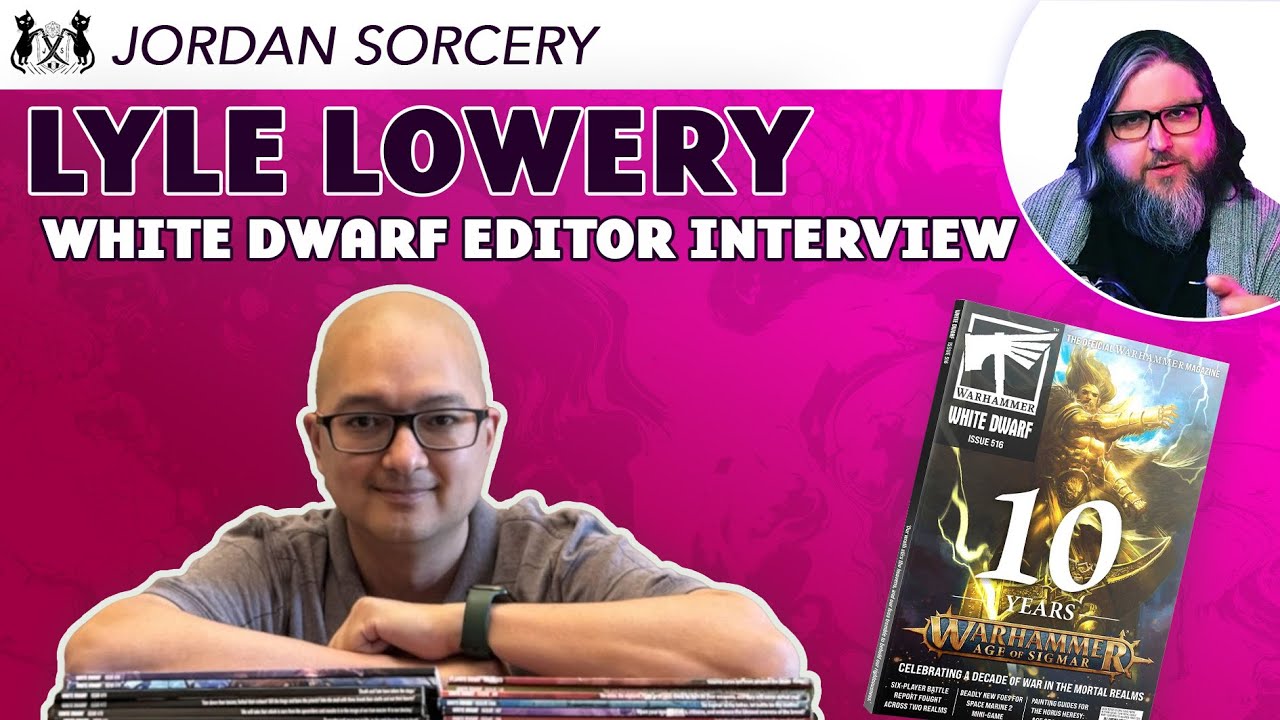 White Dwarf's Final Editor | Lyle Lowery Interview