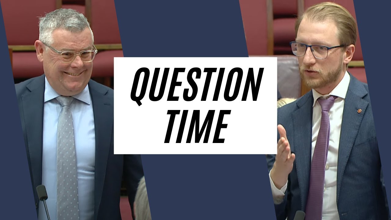Minister Watt openly defies Senate President during Question Time