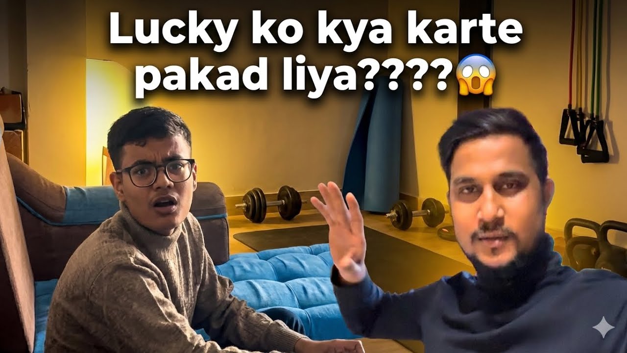 Lucky ko kya karte pakad liya???? 😱 | Morning Exercise, Meditation & Full Fun Vlog♥️