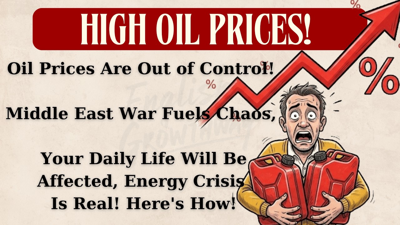 Why Oil Prices Rising? | Learn English Through Story | English Listening Practice