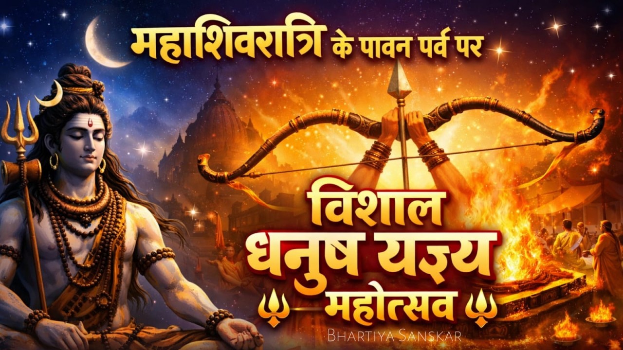 विशाल धनुष यज्ञ महोत्सव ग्राम आसघना  से सीधा प्रसारण श्री दिव्य रामलीला पर