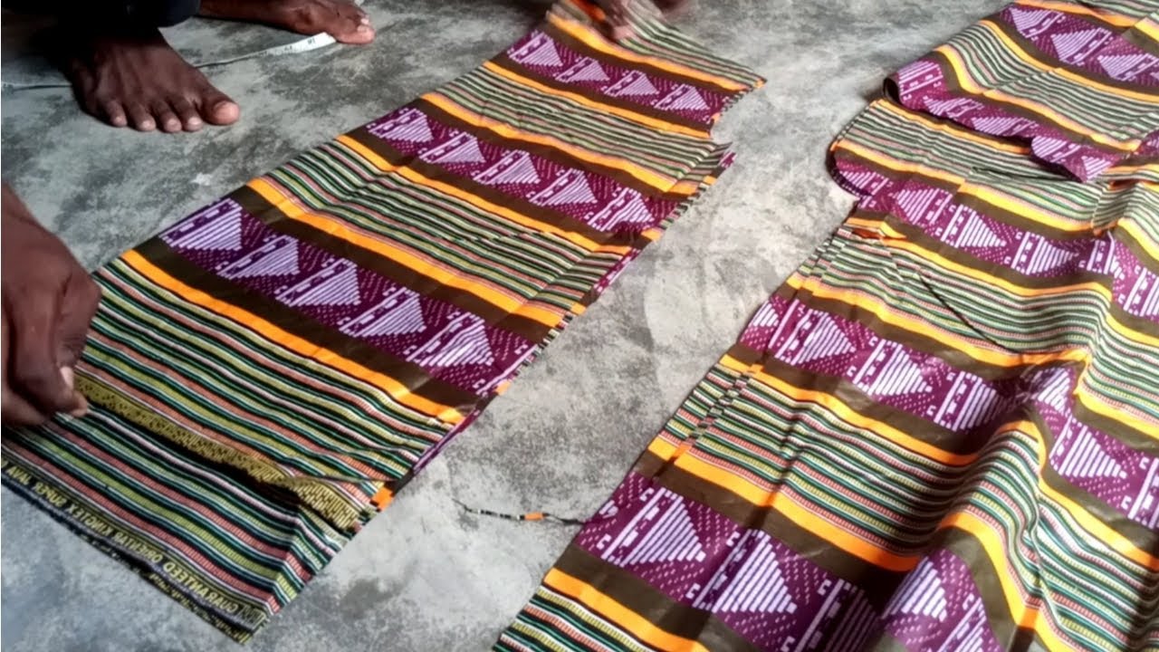 JINSI YA KUKATA SHATI YA MIKONO MIREFU LA KITENGE