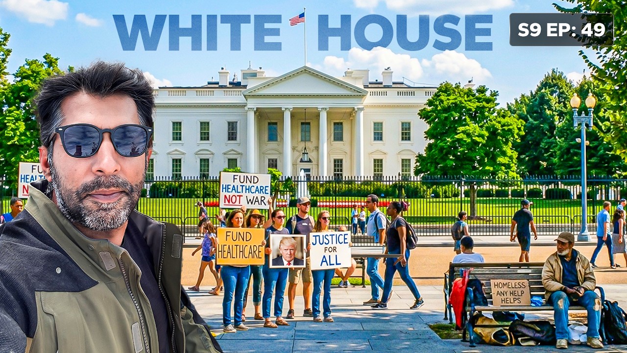 Inside Washington DC 🇺🇸 America&rsquo;s Most Powerful City S9 EP 49 | Pakistan to Americas Motorcycle Tour