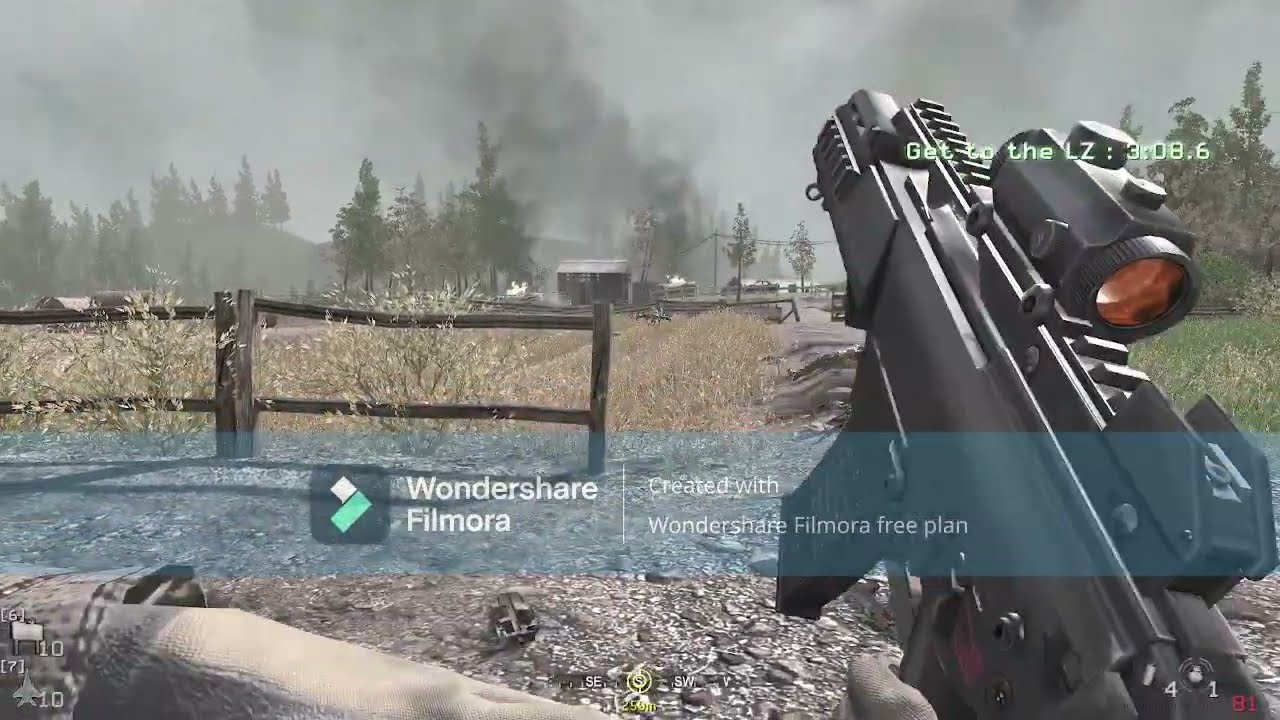 call of duty 4: modern warfare - get to the LZ walktrough