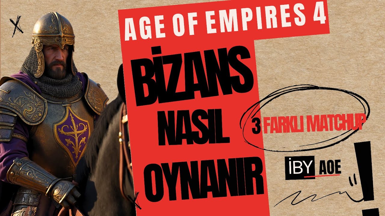Age of Empires 4 Öğretici, 1vs1 | Bizans İle Nasıl Oynanır | (Bizans Öğretici)