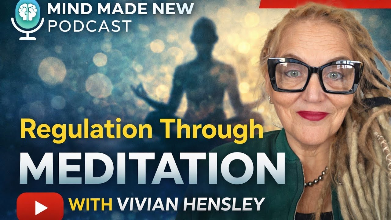 Regulation thru meditation episode of Mind Made New podcast with Vivian Hensley