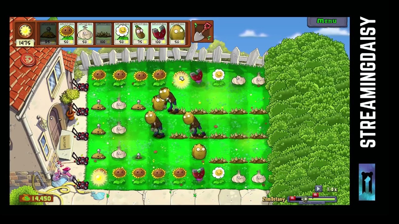 PvZ Replanted | Mini Games | ZomBotany