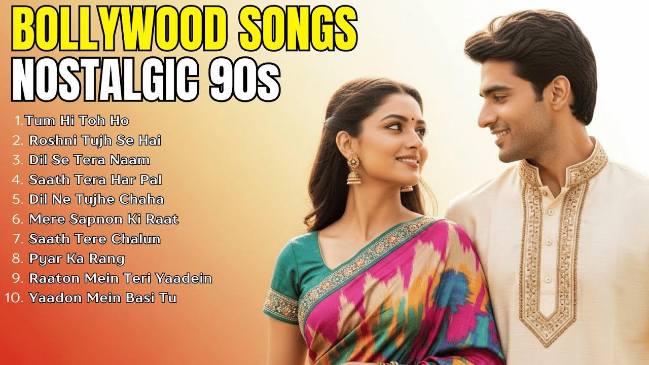 Old Bollywood Romantic Songs 💕 | Pure 90s Love Music Collection | Bollywood Rhyme