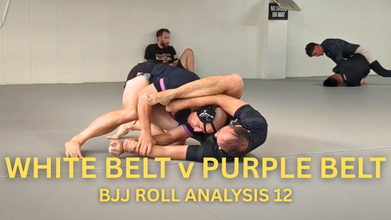 White Belt V Purple Belt BJJ Roll Analysis (12)