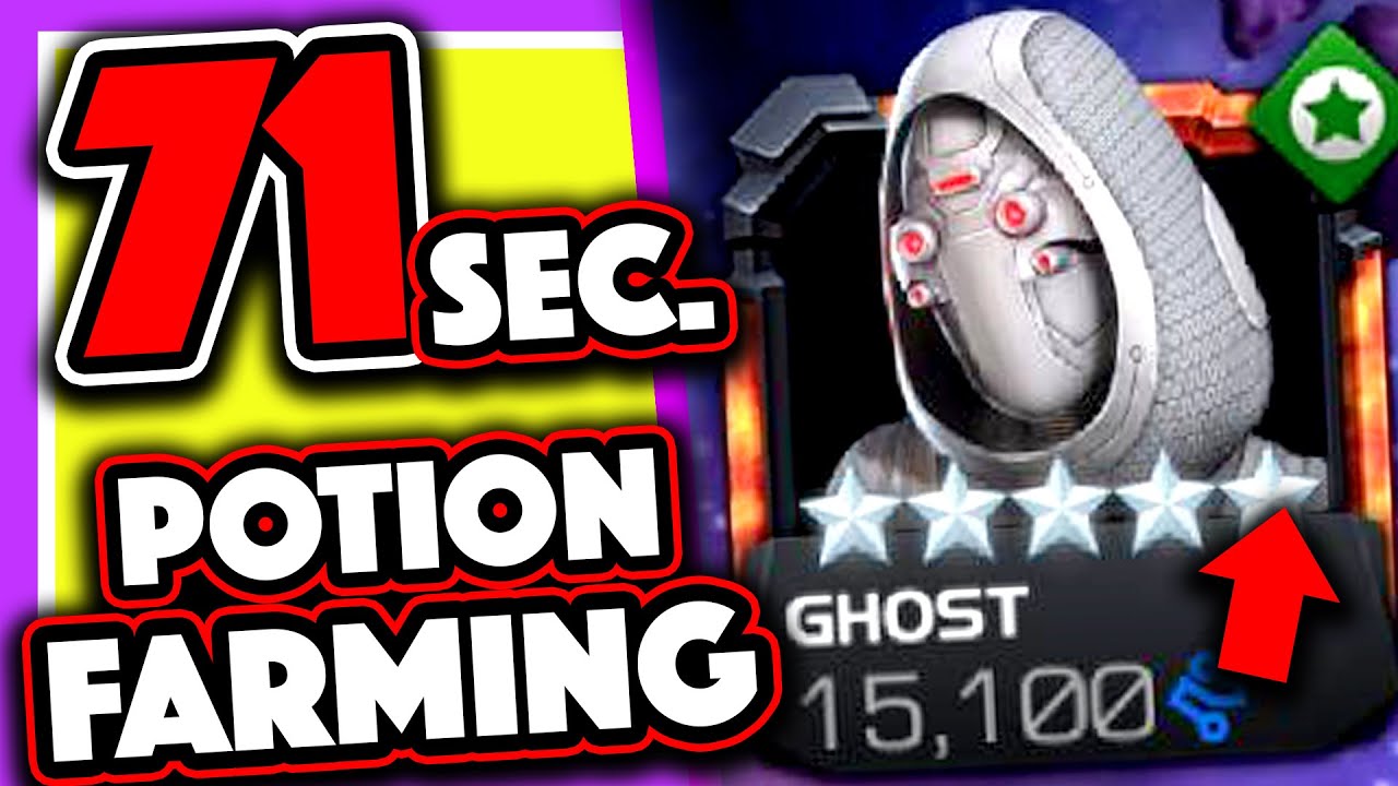 Fast Potion Farming:  GHOST Edition