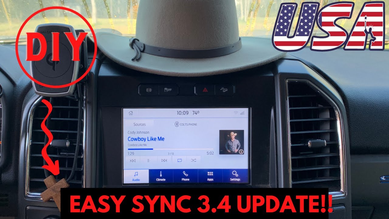 Как обновиться до Ford sync 3.4....