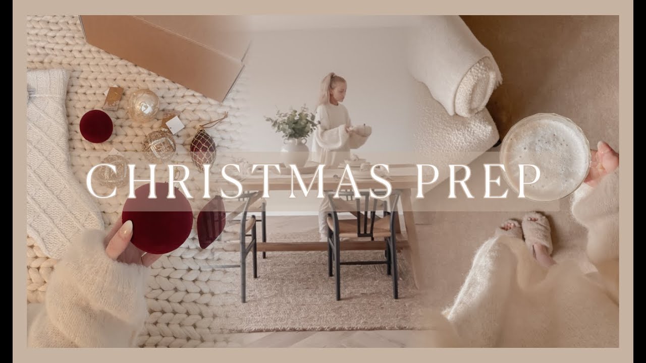 GETTING READY FOR CHRISTMAS | garden centre trip, organisation + cooking🎄✨