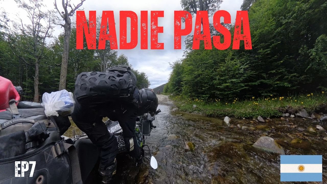 ME METÍ POR UN CAMINO DONDE NADIE PASA | USHUAIA a ALASKA en Moto | EP7
