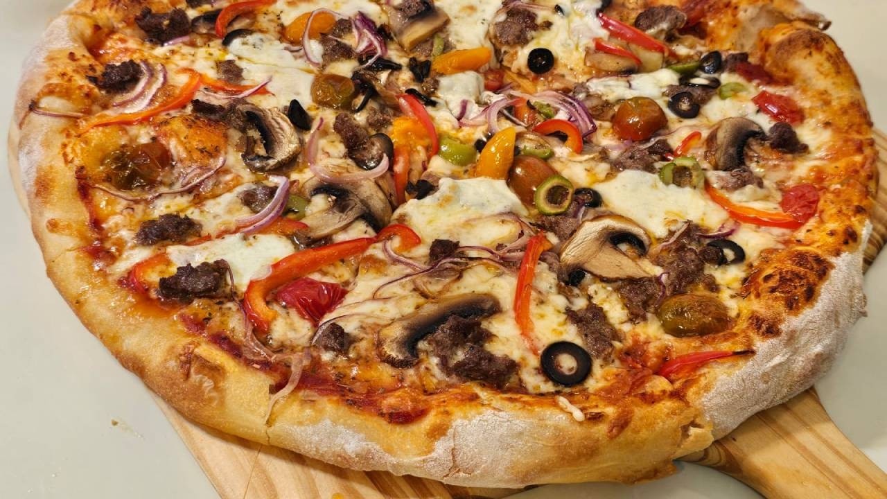 Итальянцы не верят,что это домашняя 🍕 пицца