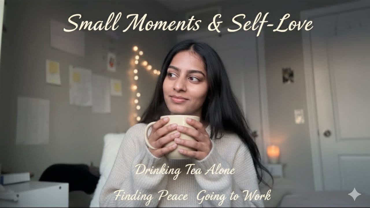 today’s self love: tea & stillness 🤍