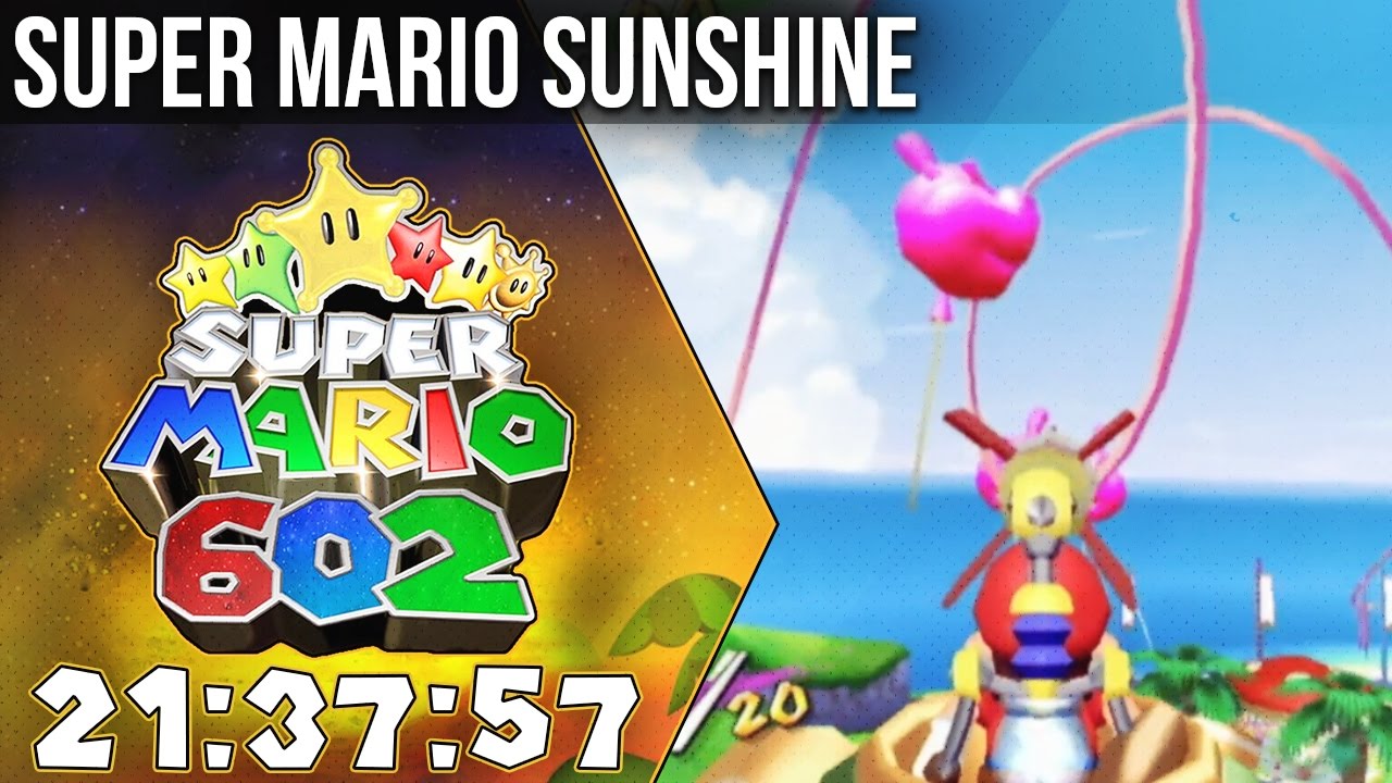 602 Speedrun in 21:37:57 - Super Mario Sunshine