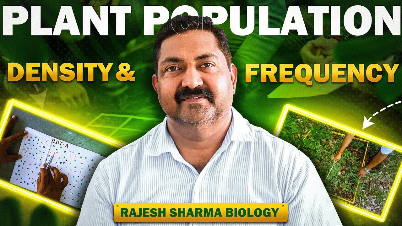 Plant Population Density | Plant Population Frequency | XII Biology Practical