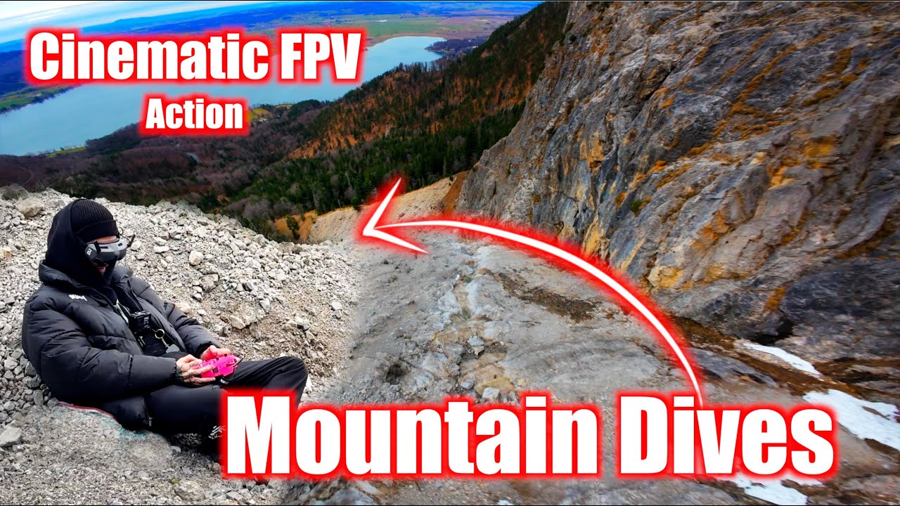 Erstes mal Felsen Diven !! FPV Cinematic Action