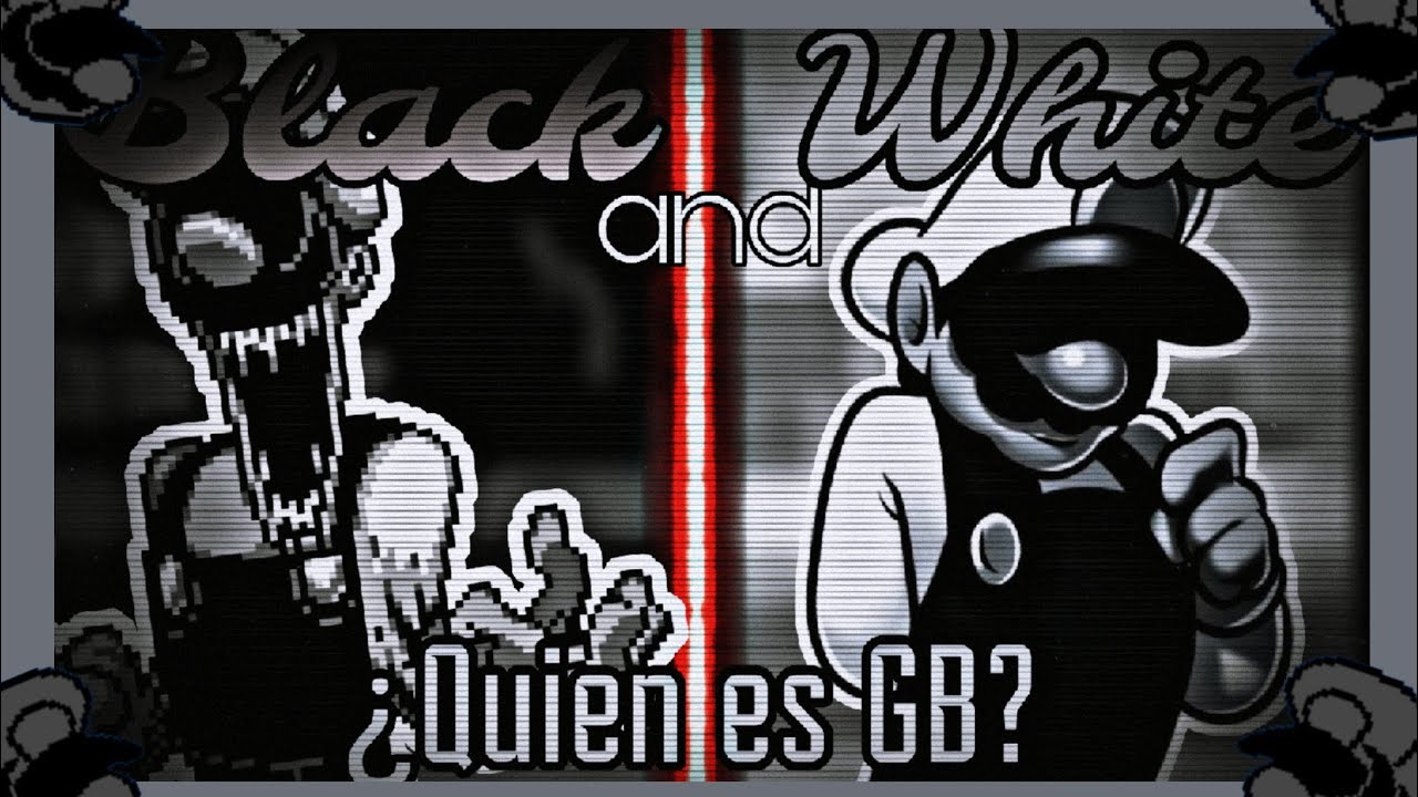 Black & White. Los origines de GB |Fnf vs Mario Madness] - Alexgamer07