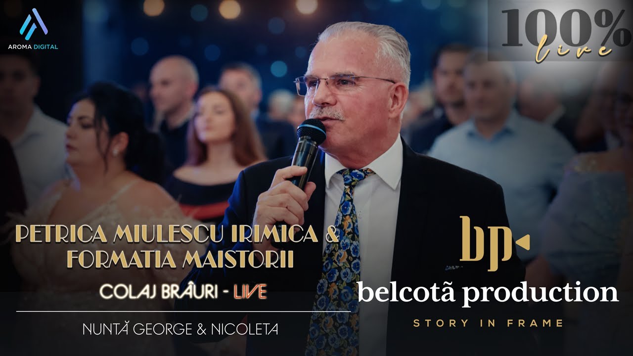 Petrica Miulescu Irimica & Formatia Maistorii - Colaj Brauri | Nunta George & Nicoleta