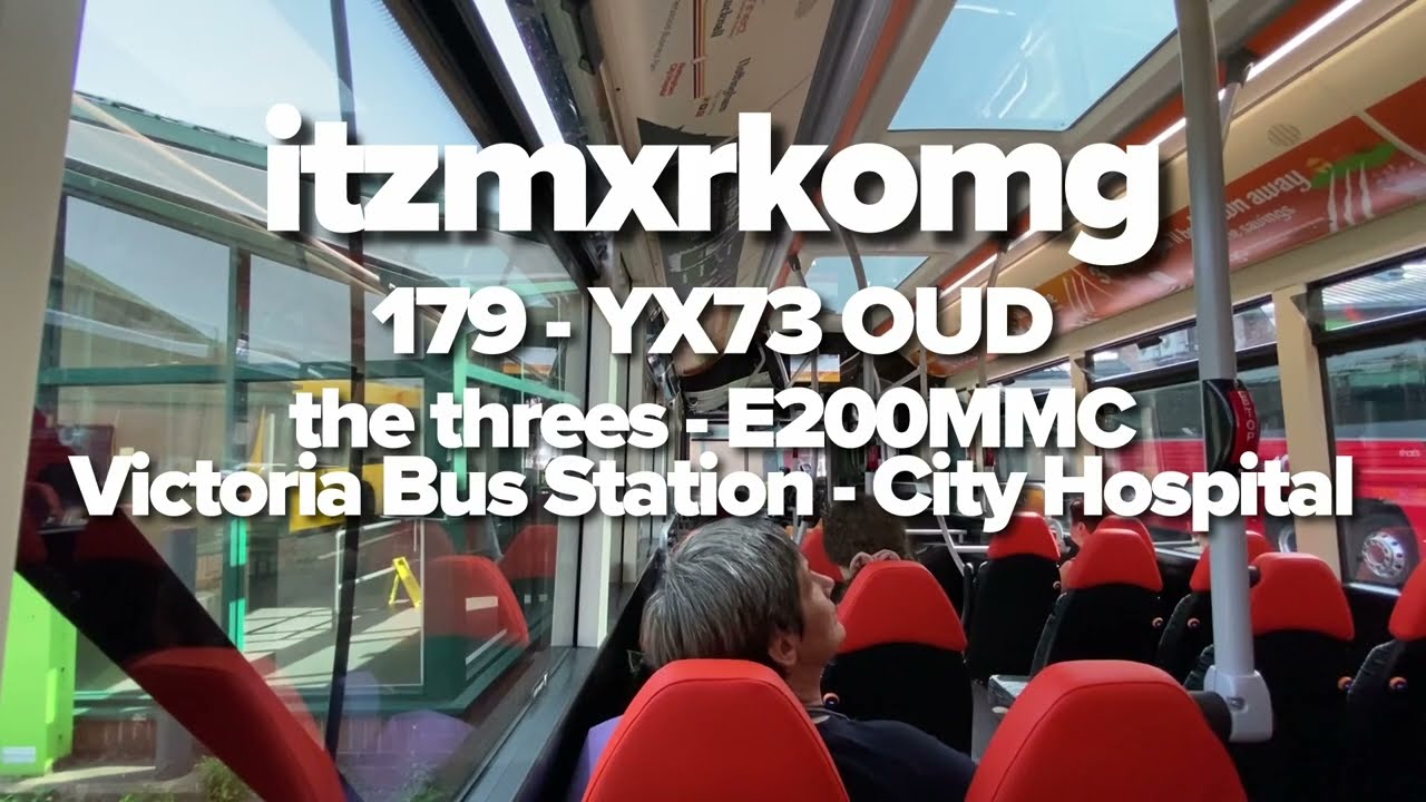 *First Day in Full Service* 179 - YX73 OUD | trentbarton E200MMC (the threes)