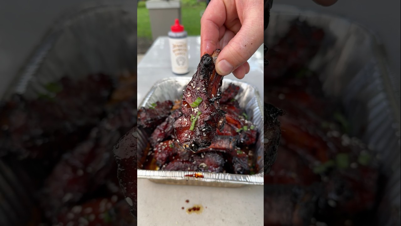 Smoked Sweet Honey Party Ribs | 3 Hour Pork Rib Recipe #food
