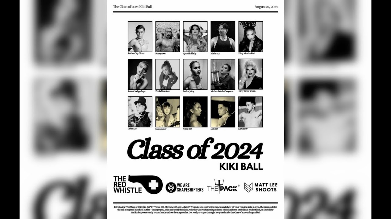 FAG OUT | THE CLASS OF 2024 KIKI BALL