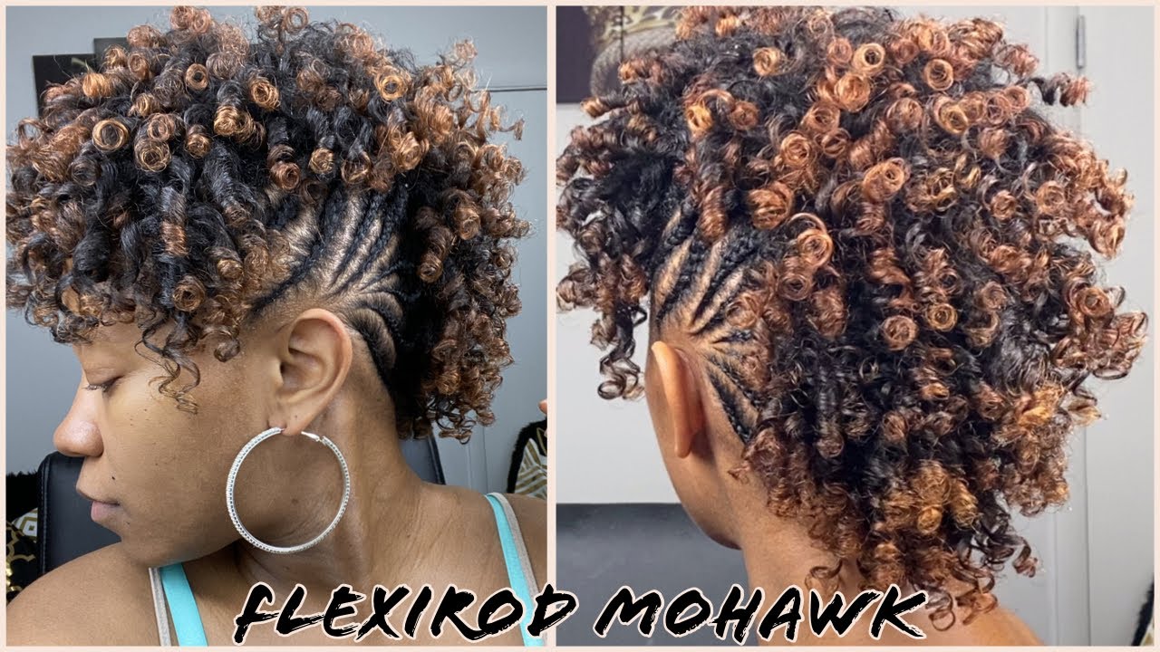 113 Watch Me Flexirod Mohawk | Большое объявление 🗣🎤 | Плетеный Mohawk на натуральных волосах типа 4