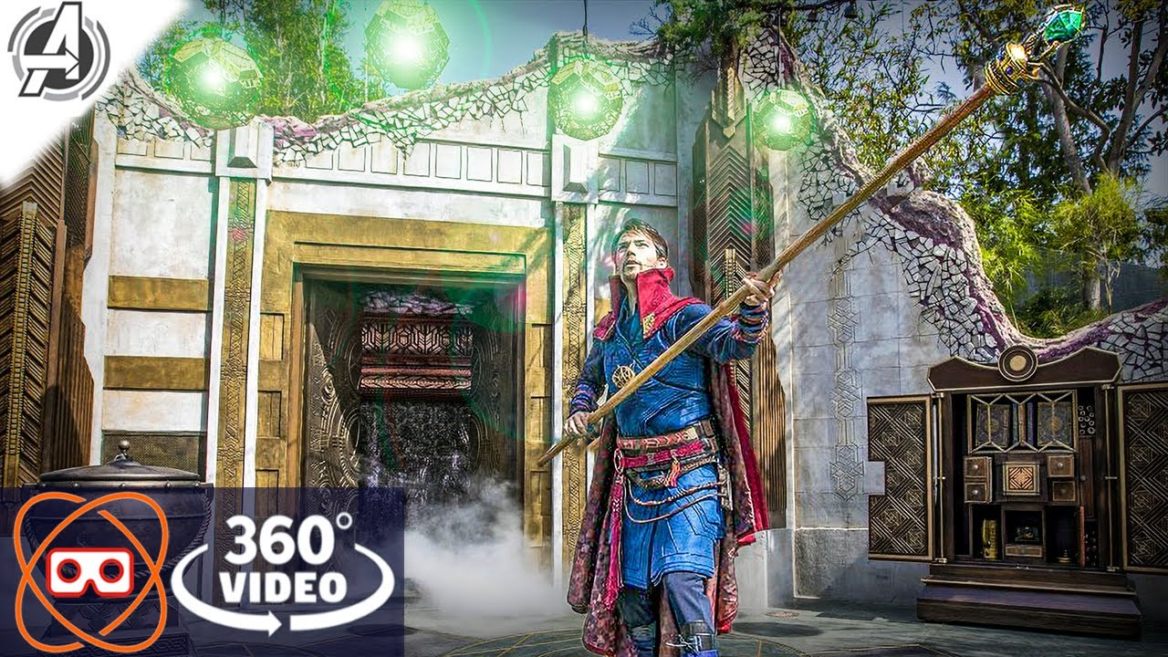 [360] NEW Doctor Strange Magic Show with Thor - Avengers Land