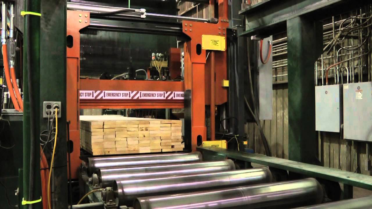 SLP-25 Compression Strapping Machine for Lumber Products