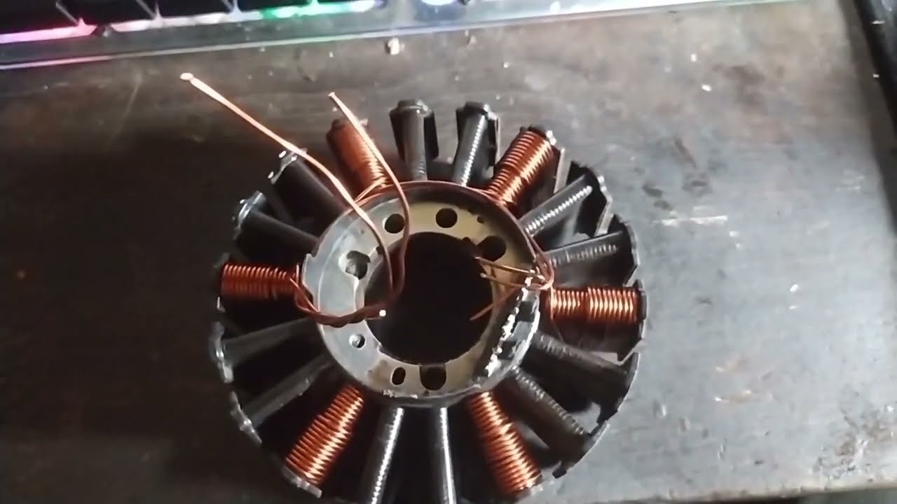 Tutorial Cara Gulung Ulang Spul Aerox Lexi Nmax New