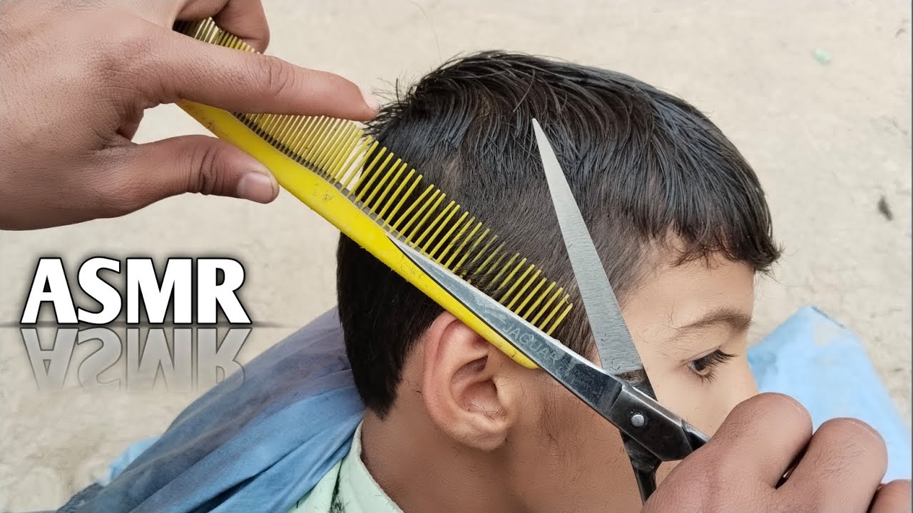 ASMR youngest Barbar in the world fast Haircut to in the world 🌍 United States 