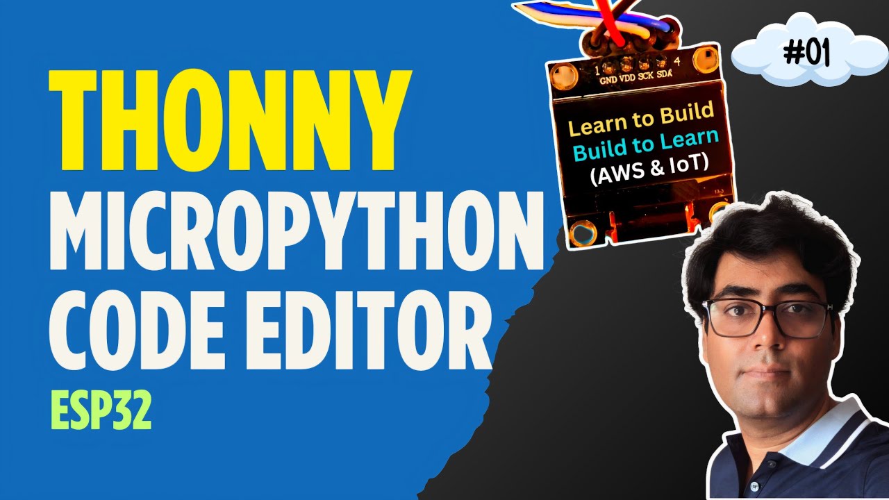 Install Thonny IDE  | Micropython Code Editor - Learn #aws & #iot