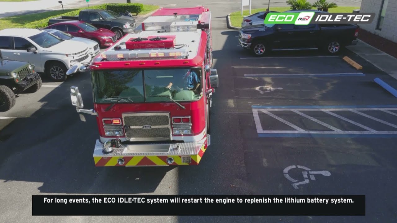ECO IDLE TEC Idle Reduction System for Fire Apparatus