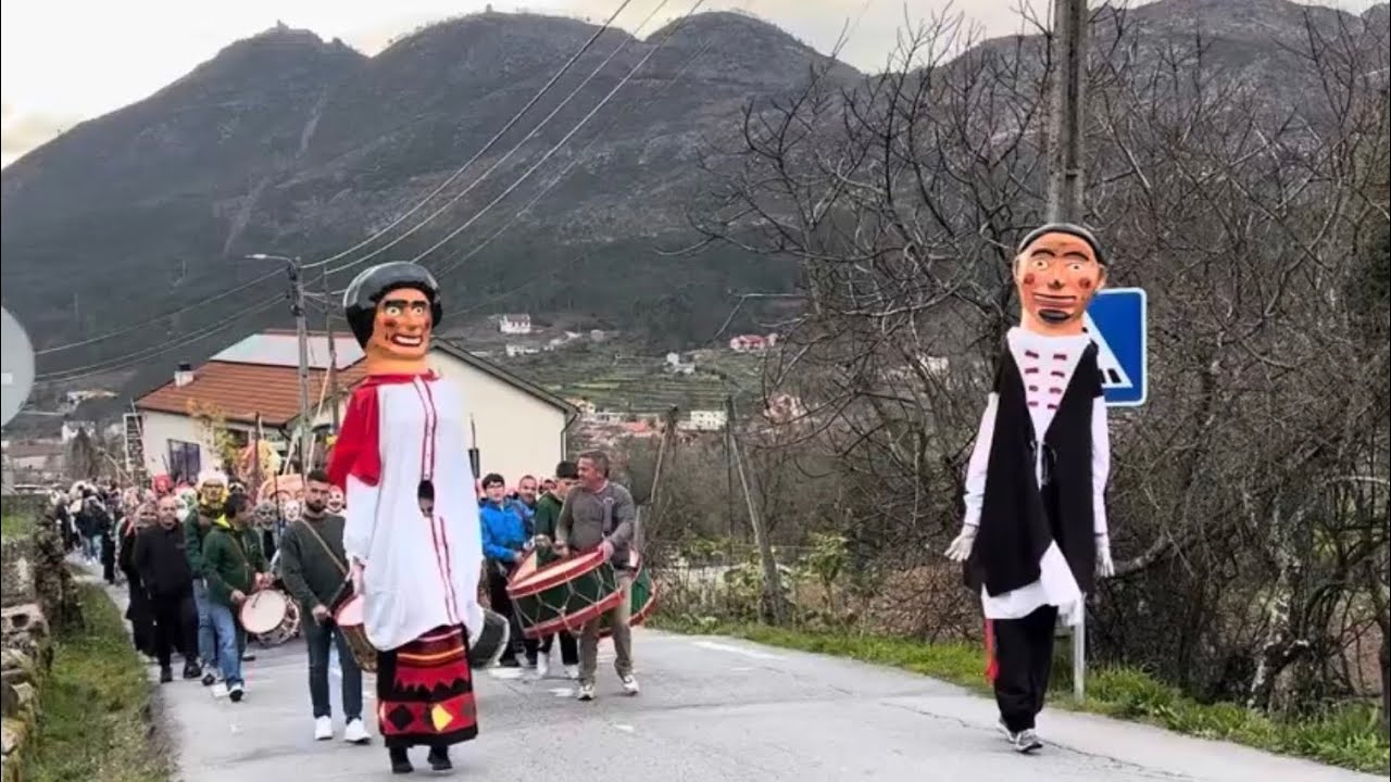Carnaval Vilarinho 2025 Mondim de Basto - Portugal