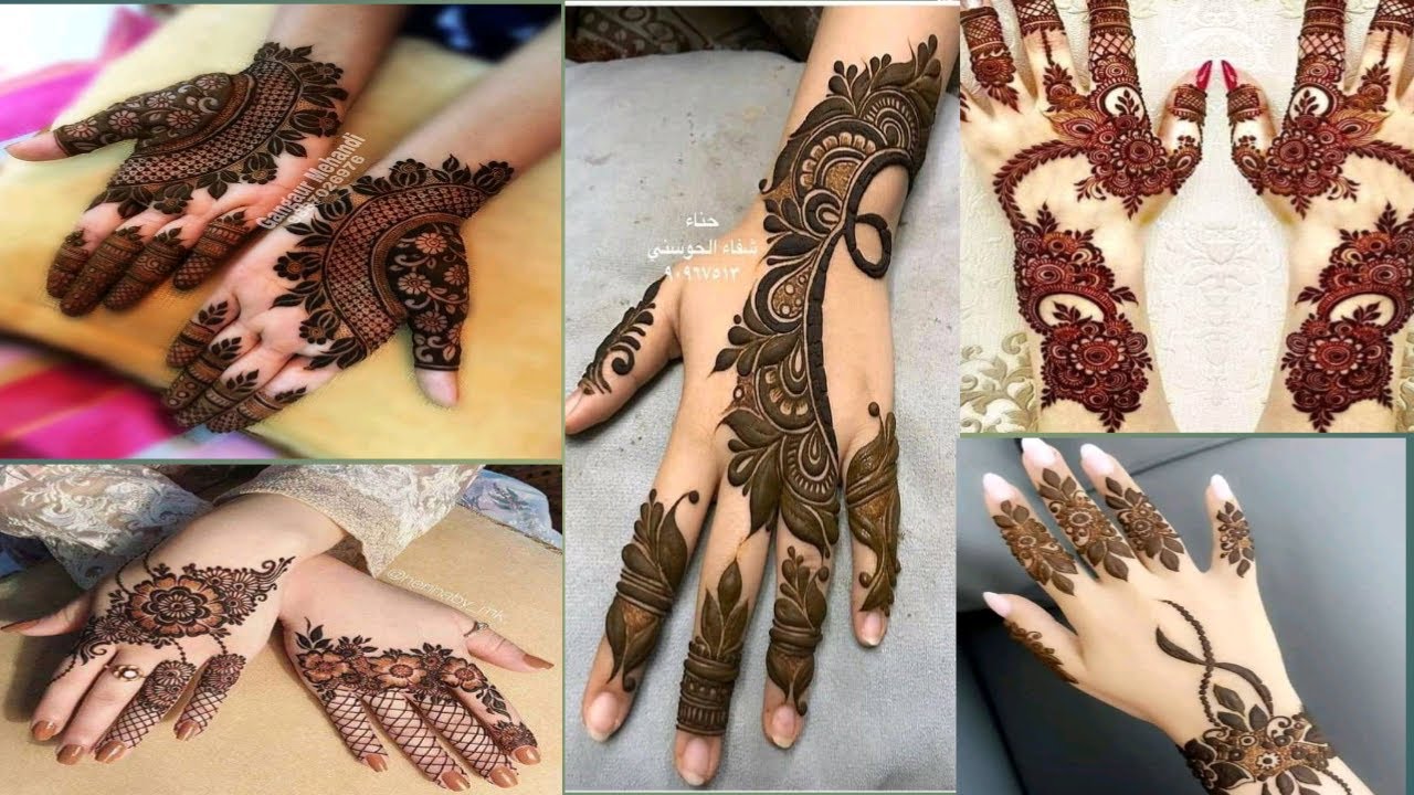 Top 10 latest and stylish mehdi designs//trendy mehndi designs//Muskan henna arts