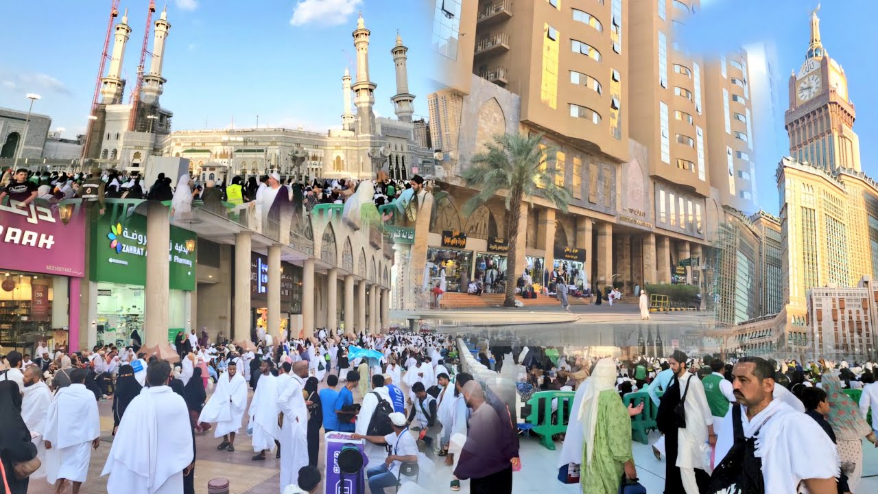 أجمل تغطية في شارع التيسير وإلى المسجد الحرام وشوفوا أجواء الإفطار بداية العشر الأواخر من رمضان