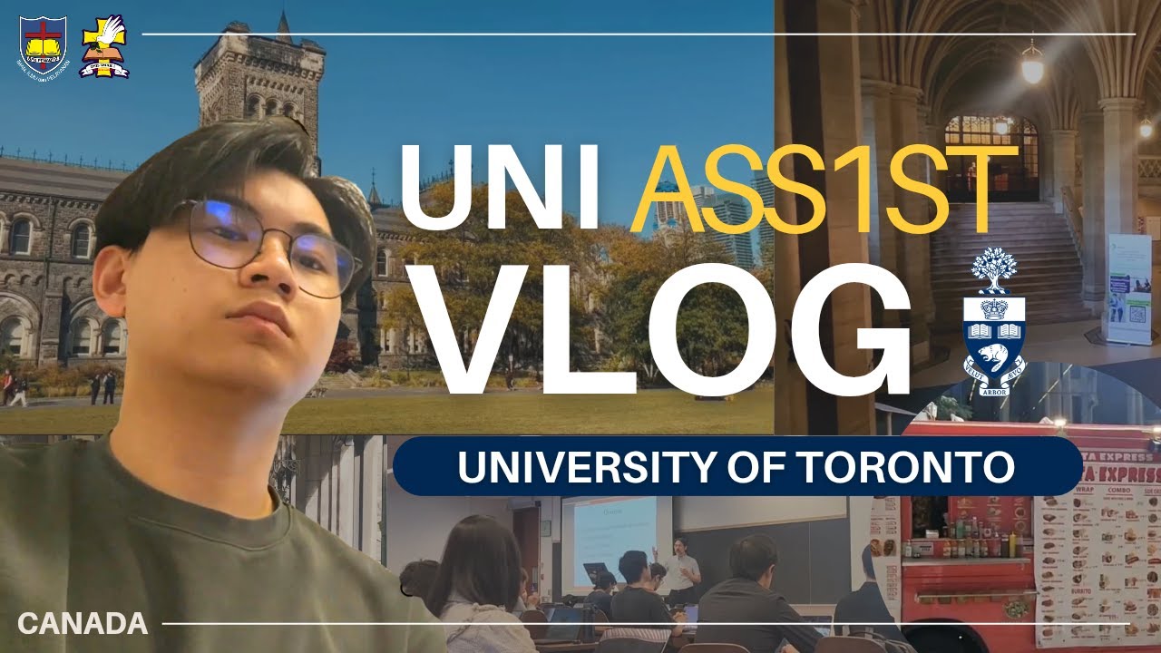 Exploring University of Toronto Campus | UNI ASS1ST VLOG