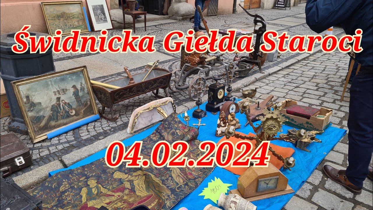 Świdnicka Giełda Staroci- 4 lutego 2024