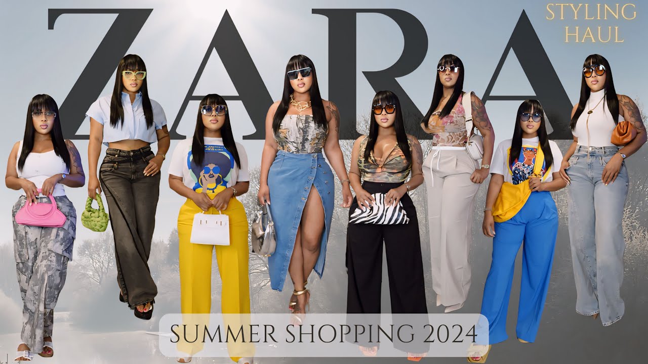 Must See Zara Styling Haul 2024 + How to Take In The Waist on Your Bottoms… No Sewing Needed.