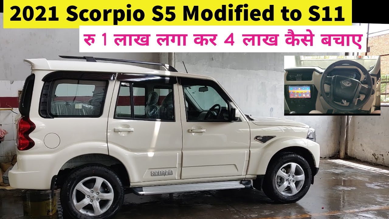 2021 Mahindra Scorpio S5 Modified Base Model To Top Model S11 Accessories With Price