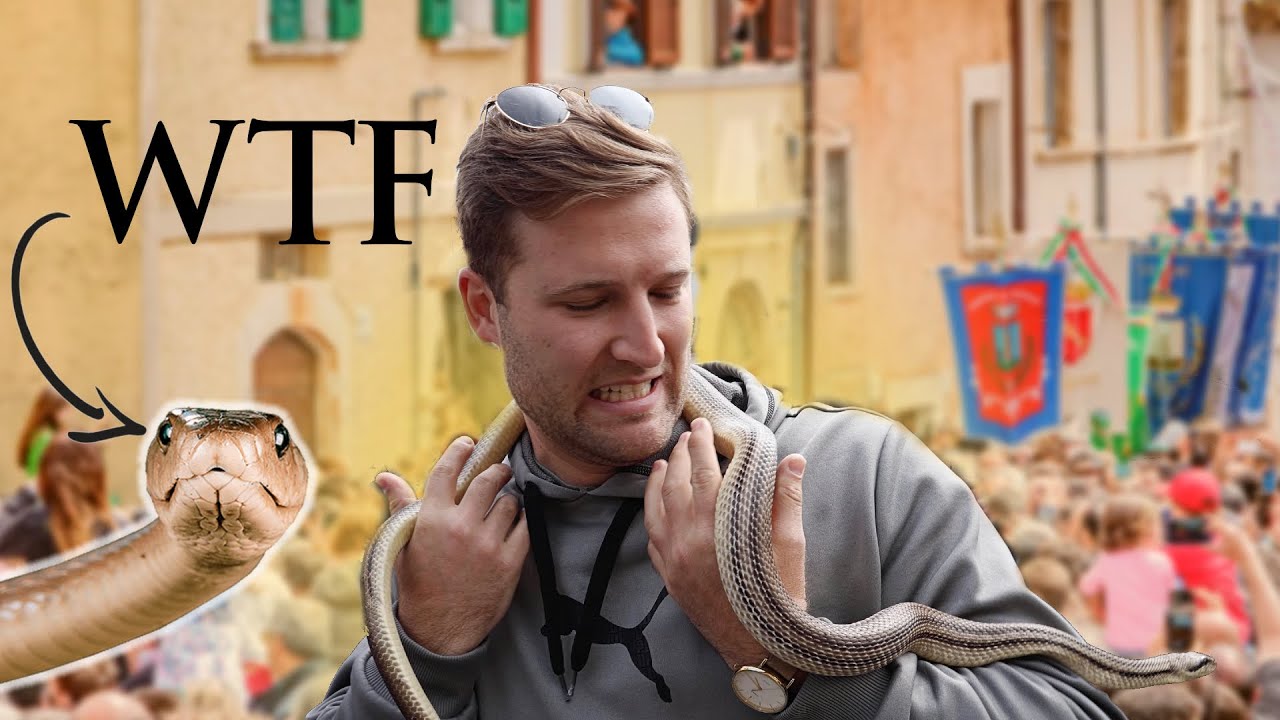 The Worlds STRANGEST Festival (Cocullo SNAKE Festival)