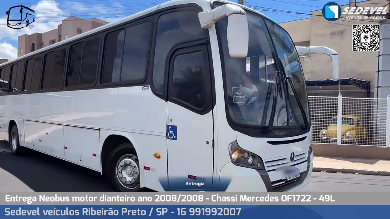 Entrega Neobus SRO ano 2008 vendido 