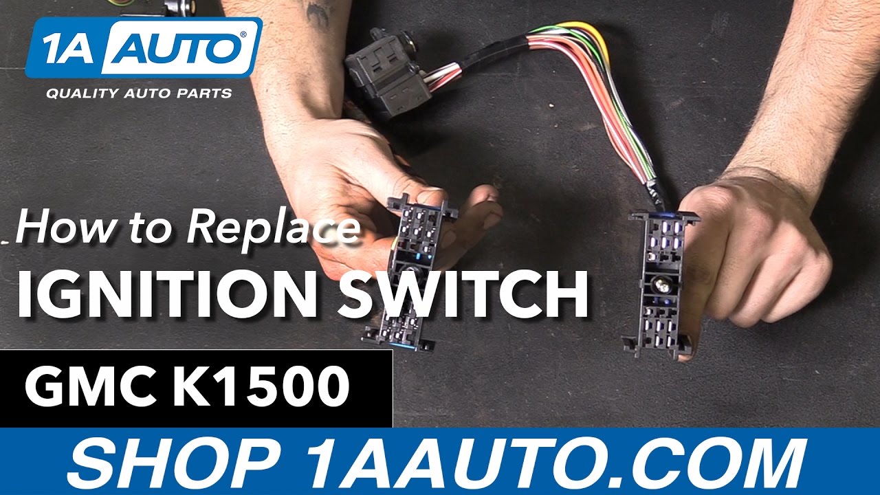 How to Replace Ignition Starter Switch 95-96 GMC K1500