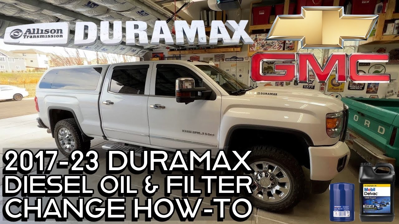 Инструкция по замене масла в дизельном двигателе Duramax L5P для автомобилей GMC/Chevy 2017-2023 ...