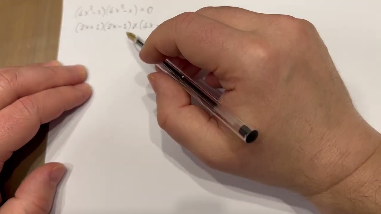 Equazioni (facili) di grado superiore al primo