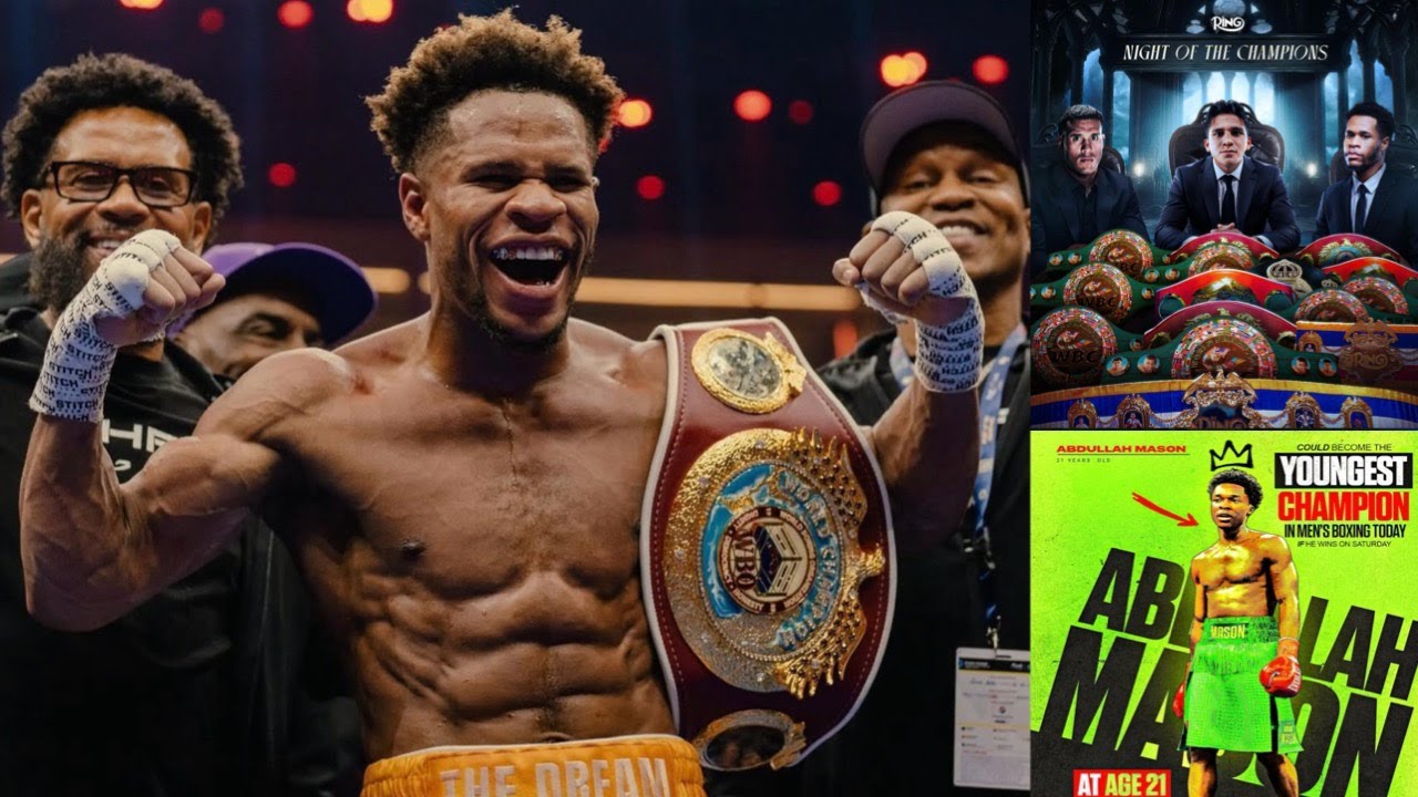HANEY VS PACQUAIO 2026, WHO’S NEXT FOR MASON, CONOR BENN VS SHAKUR STEVENSON