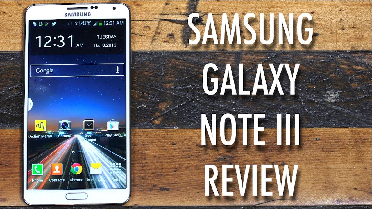 Samsung Galaxy Note 3 Review
