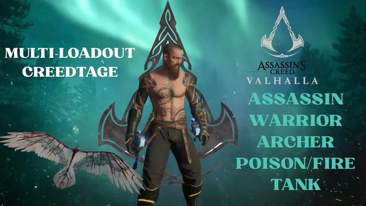 MY FAVORITE MODERN Assassin's Creed, VALHALLA - Multi-Loadout Gameplay