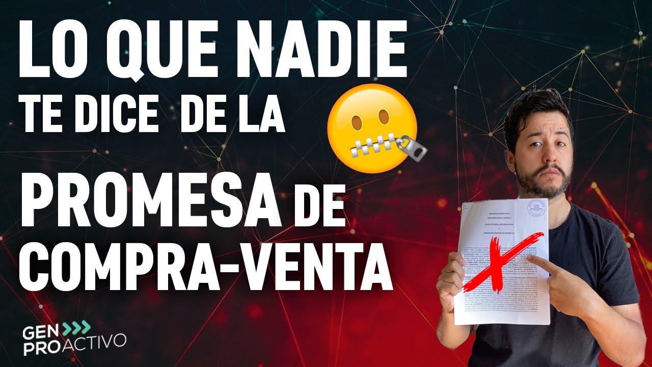 ⚠️PELIGRO⚠️ ¡PROMESA de COMPRAVENTA! ❌NO cometas estos ERRORES❌
